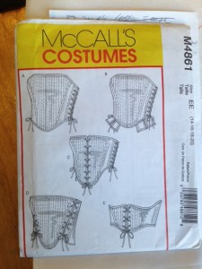 Paula corset pattern
